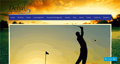 Desktop Screenshot of deltagolfcourse.com